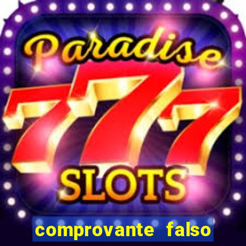 comprovante falso de 50 reais