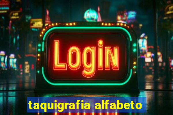 taquigrafia alfabeto
