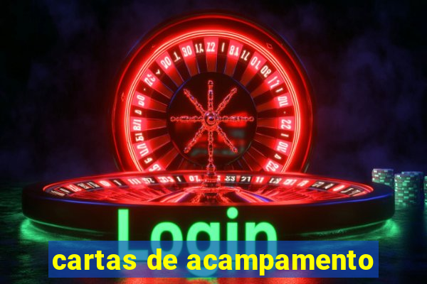 cartas de acampamento