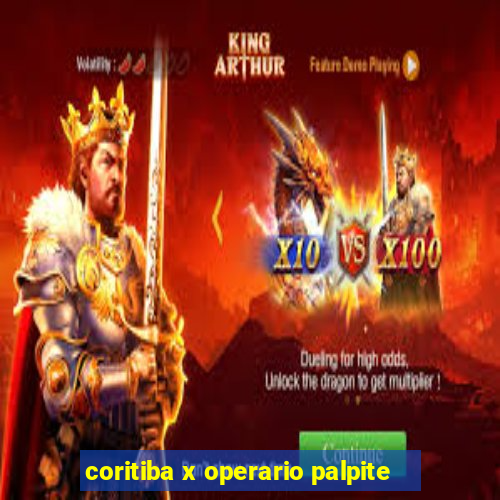 coritiba x operario palpite