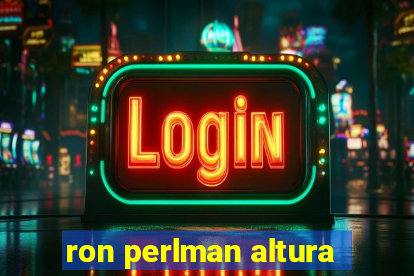 ron perlman altura