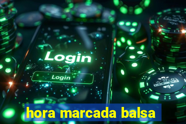 hora marcada balsa