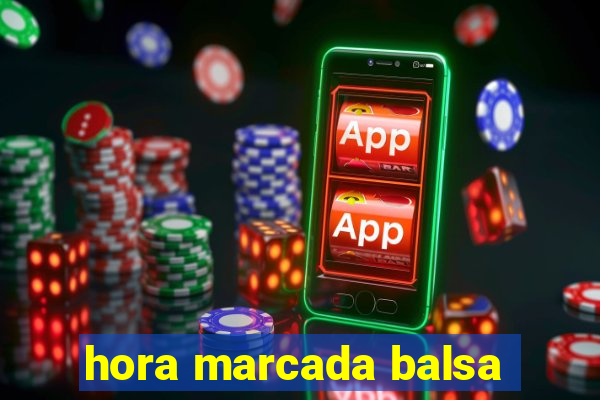 hora marcada balsa