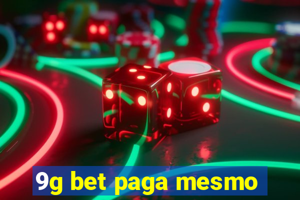9g bet paga mesmo