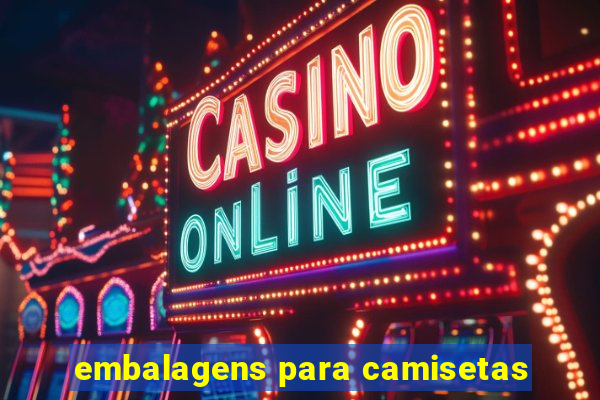 embalagens para camisetas