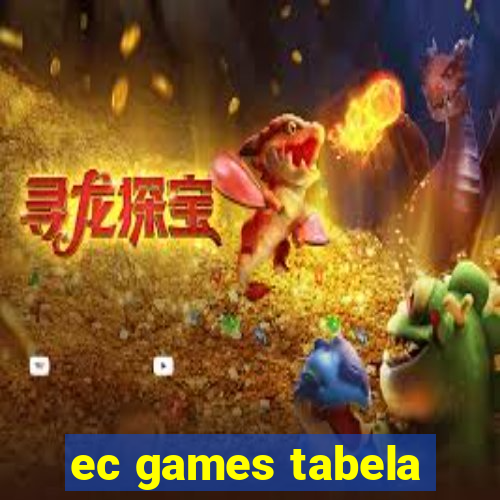 ec games tabela