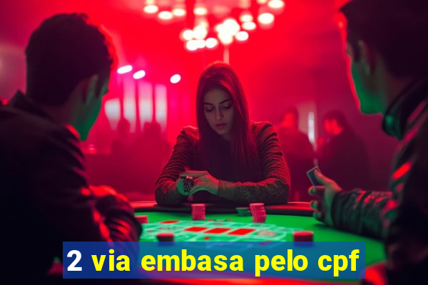 2 via embasa pelo cpf