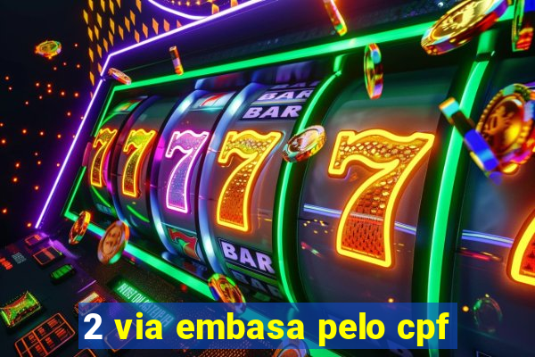 2 via embasa pelo cpf