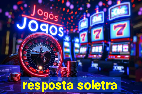 resposta soletra