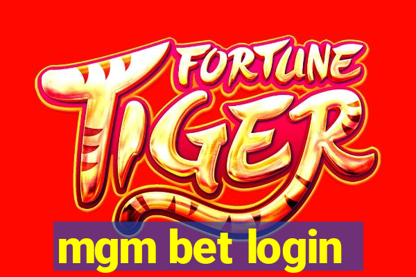 mgm bet login