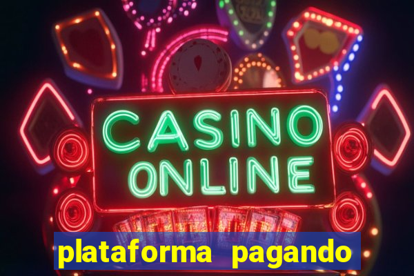 plataforma pagando bonus no cadastro