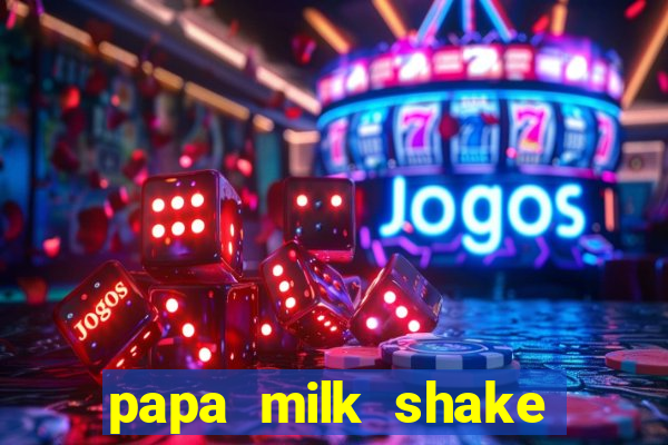 papa milk shake click jogos