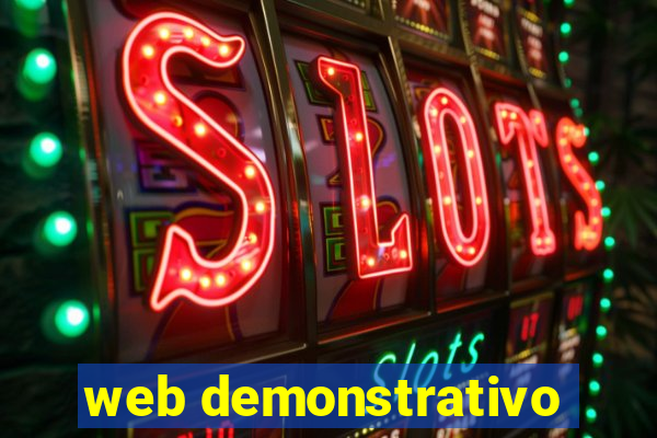 web demonstrativo