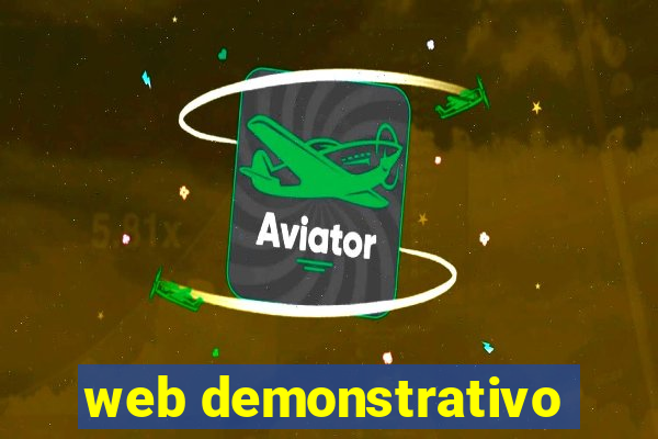 web demonstrativo