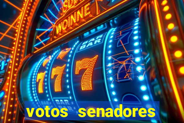 votos senadores impeachment moraes