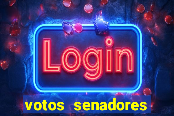 votos senadores impeachment moraes