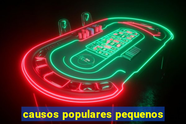 causos populares pequenos