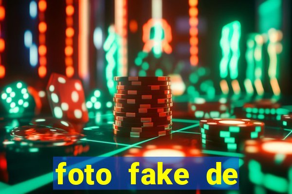 foto fake de menina cacheada