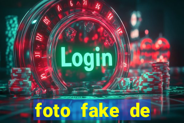 foto fake de menina cacheada