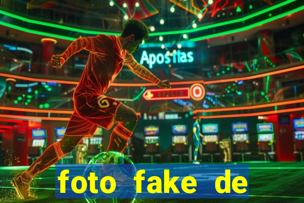 foto fake de menina cacheada