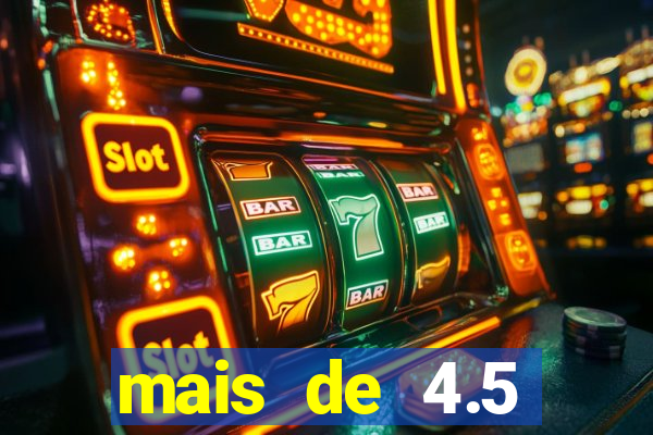 mais de 4.5 escanteios o que significa