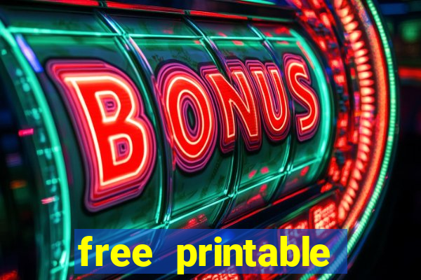 free printable christmas bingo cards