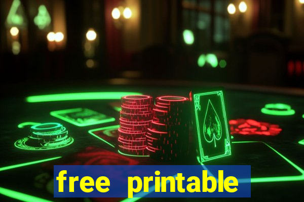 free printable christmas bingo cards