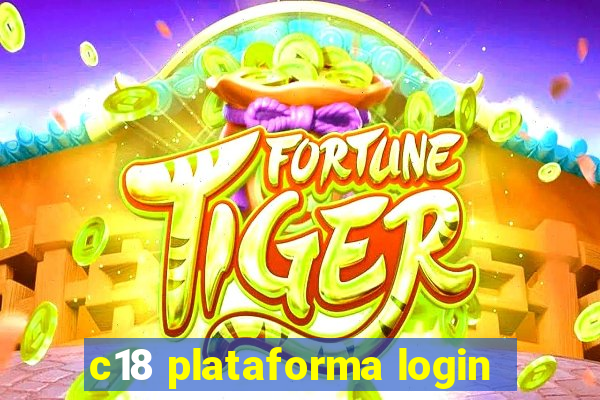 c18 plataforma login