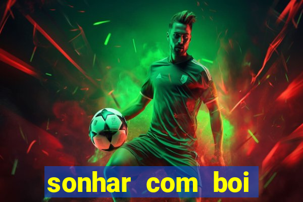 sonhar com boi branco jogo do bicho