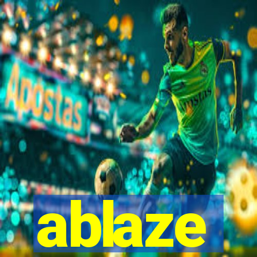 ablaze