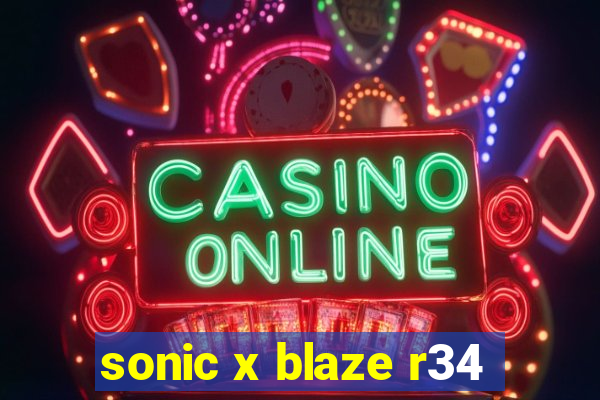 sonic x blaze r34