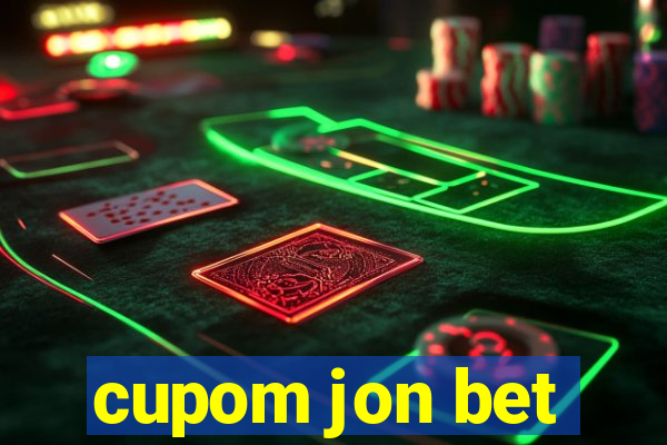 cupom jon bet