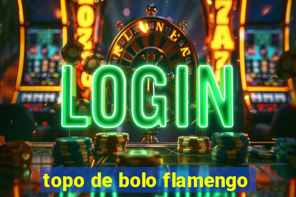 topo de bolo flamengo