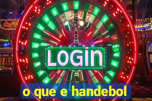 o que e handebol