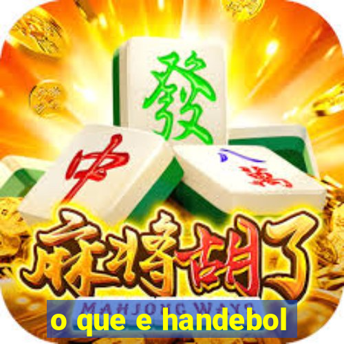 o que e handebol