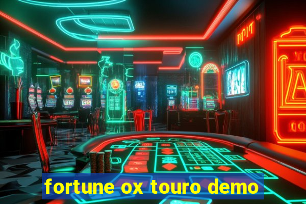fortune ox touro demo