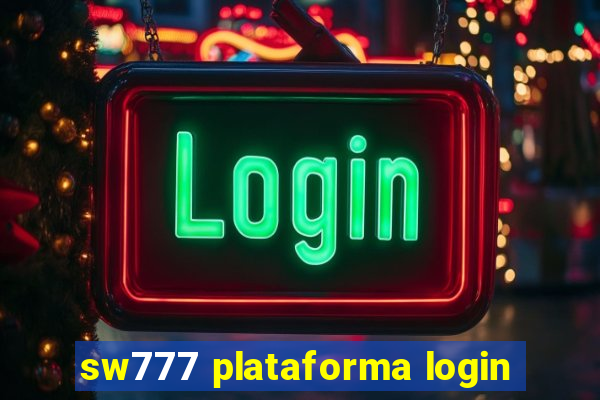 sw777 plataforma login
