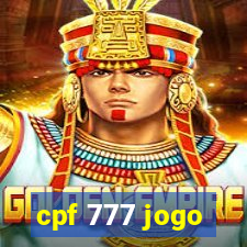 cpf 777 jogo