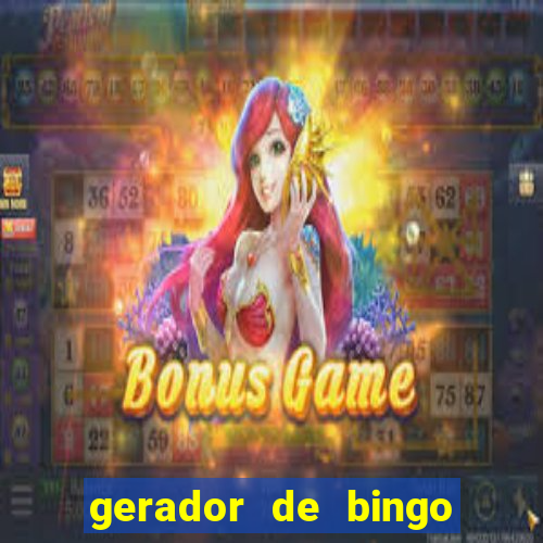gerador de bingo cha de bebe
