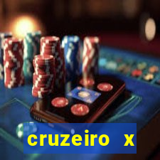 cruzeiro x palmeiras palpite