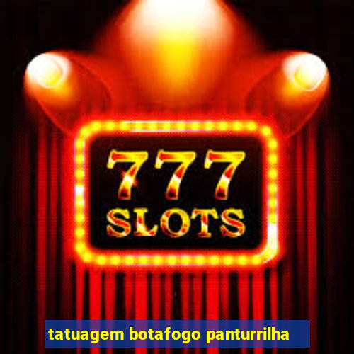 tatuagem botafogo panturrilha