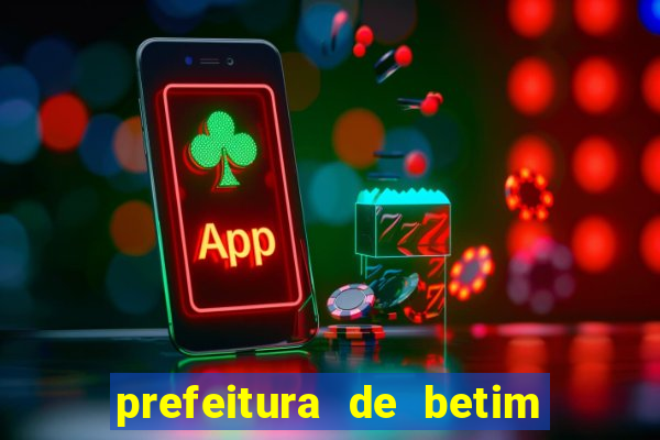 prefeitura de betim - contracheque