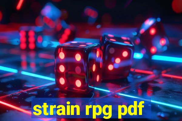 strain rpg pdf