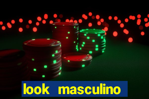 look masculino blazer cinza