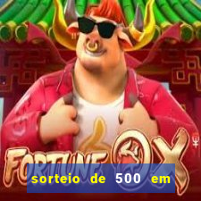 sorteio de 500 em cash toda segunda feira novibet