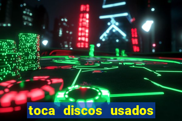 toca discos usados santa efigênia
