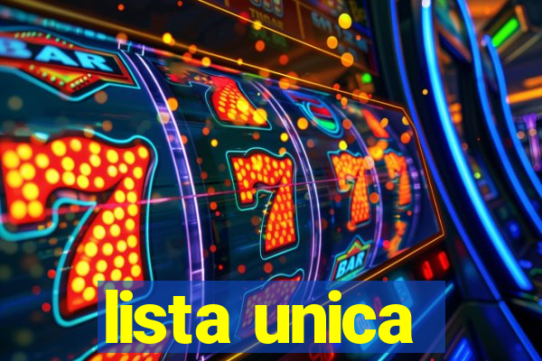 lista unica