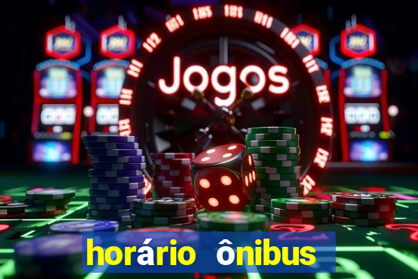 horário ônibus 122 sjc