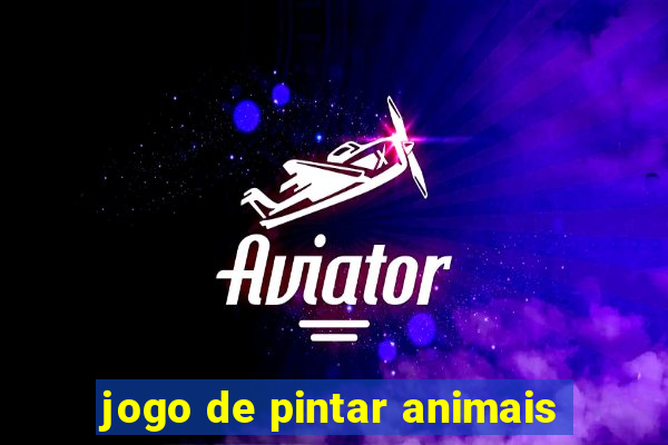 jogo de pintar animais