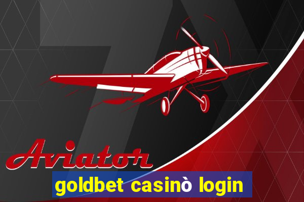 goldbet casinò login